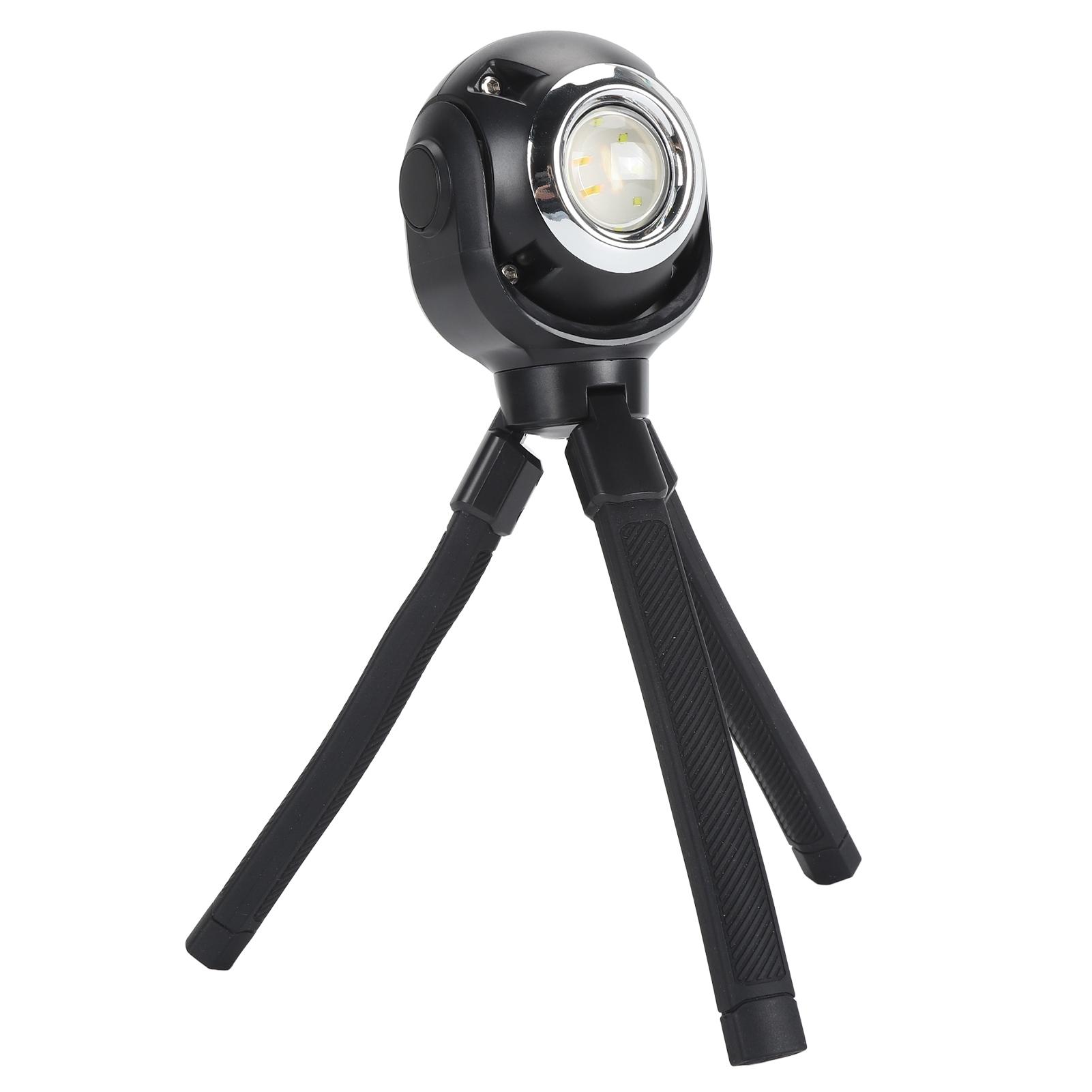 

Портативный штативный светильник IPX4 водонепроницаемый перезаряжаемый магнитный присоска штатив кронштейн кемпинговый фонарь для