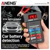 New ANENG BT-171 12V Car Battery Alternator Tester Lightweight Test Clips Multi-Color LED Indicator Vehicle Repair Diagnostic Tools & Digital Display