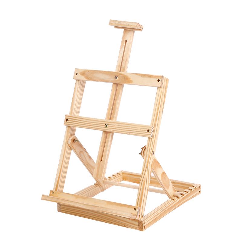 Adjustable Wooden Easel for Kids – Foldable Tabletop Art & Sketching Stand