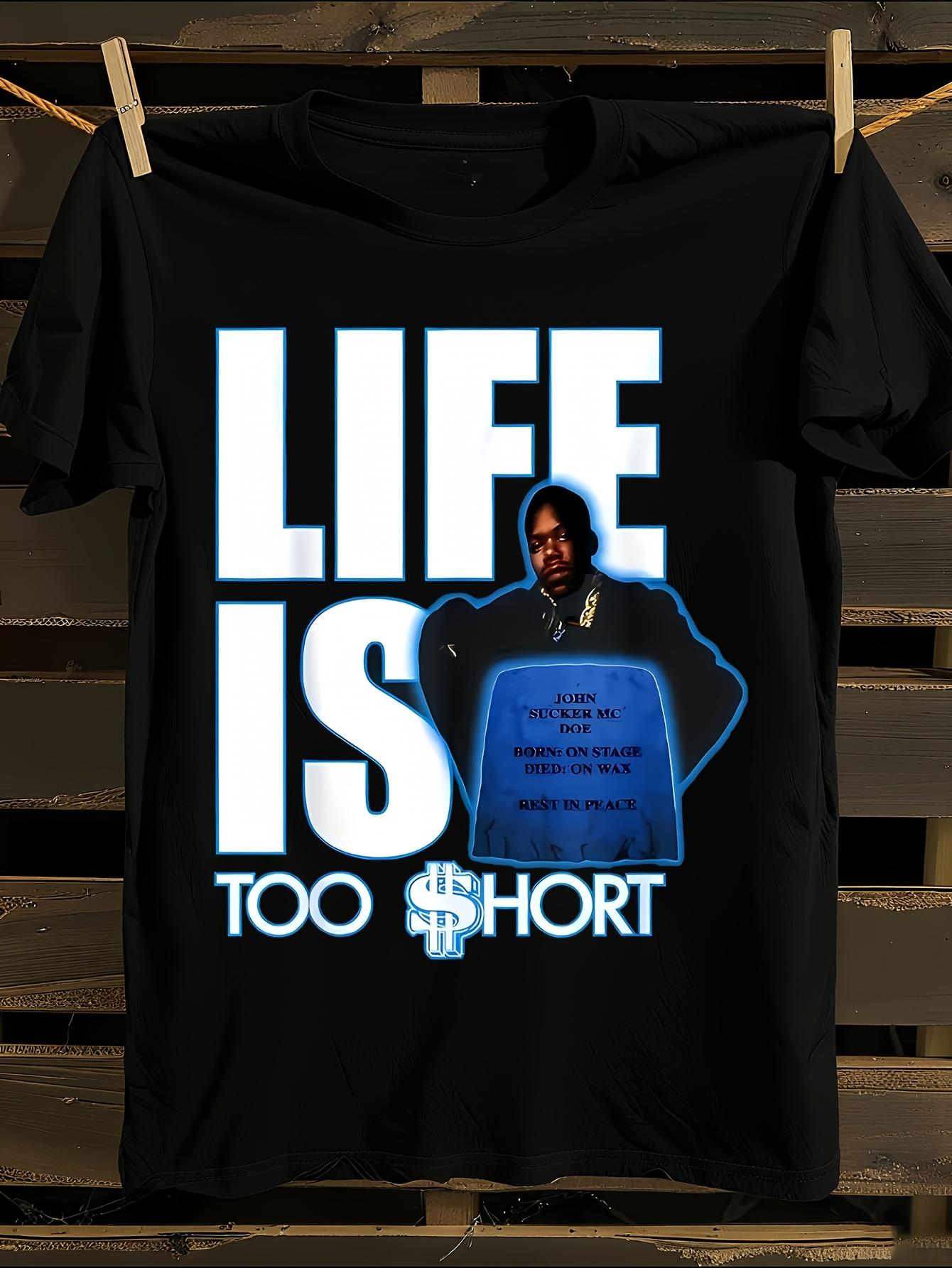 s Too Short Life Is Album Logo Tshirt S