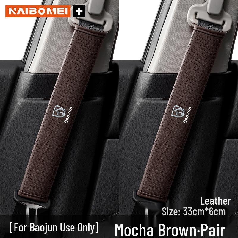 Car Seat Belt Shoulder Pad Protector for Baojun 560, 730, 510, 310, KiWi, RC3
