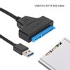 Kabel USB3.0 do SATA SSD Linia do przesyłania danych do dysku twardego półprzewodnikowego CD