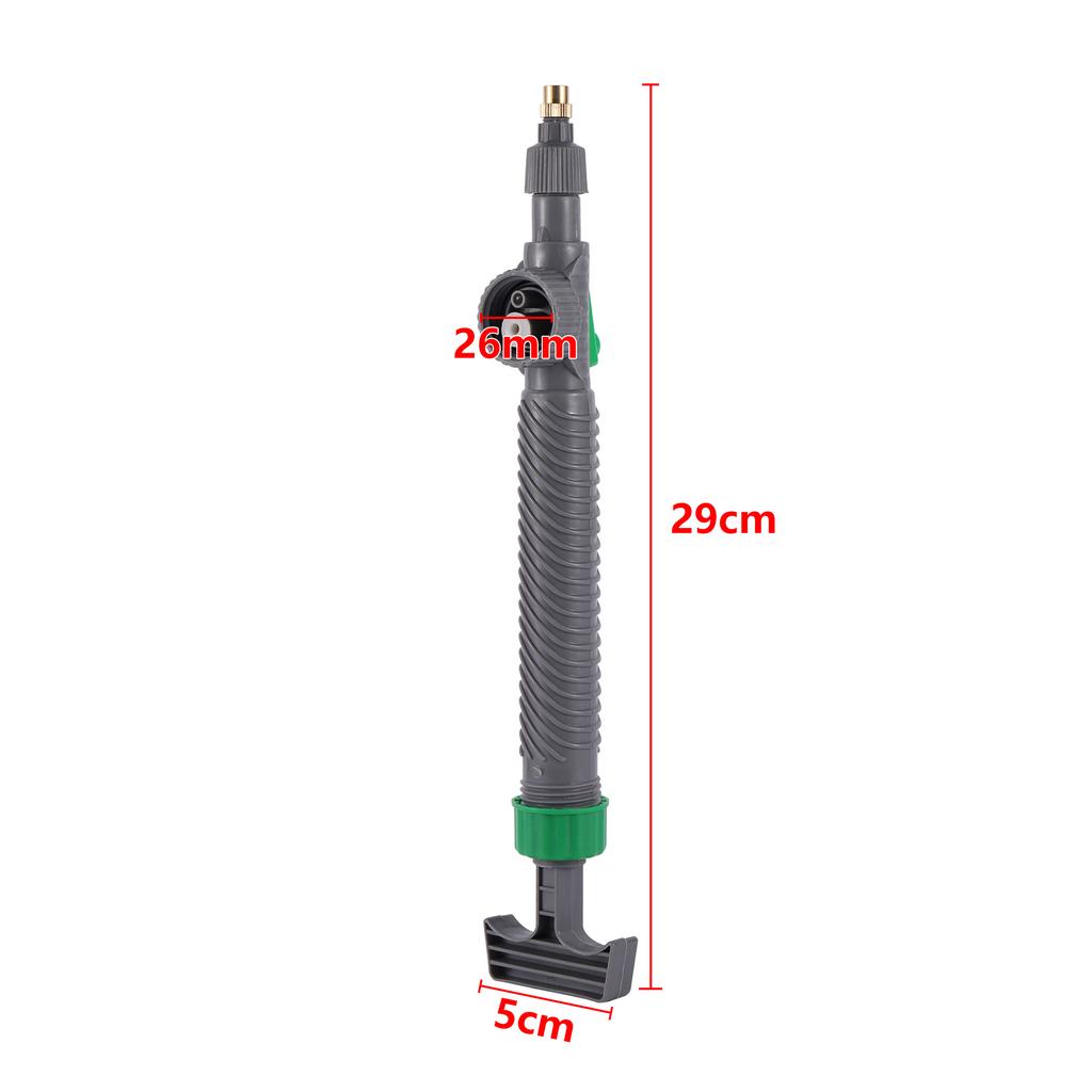 360 Degree High Pressure Air Pump Manual Sprayer Adjustable Beverage Bottle Sprinkler Garden Irrigation Mini Portable Spray