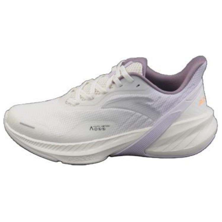 Anta Poison Dart 4 Comfortable Non-Slip Wear-Resistant Low-Top Running Shoes Women Running Shoes White Purple 122335520S-3