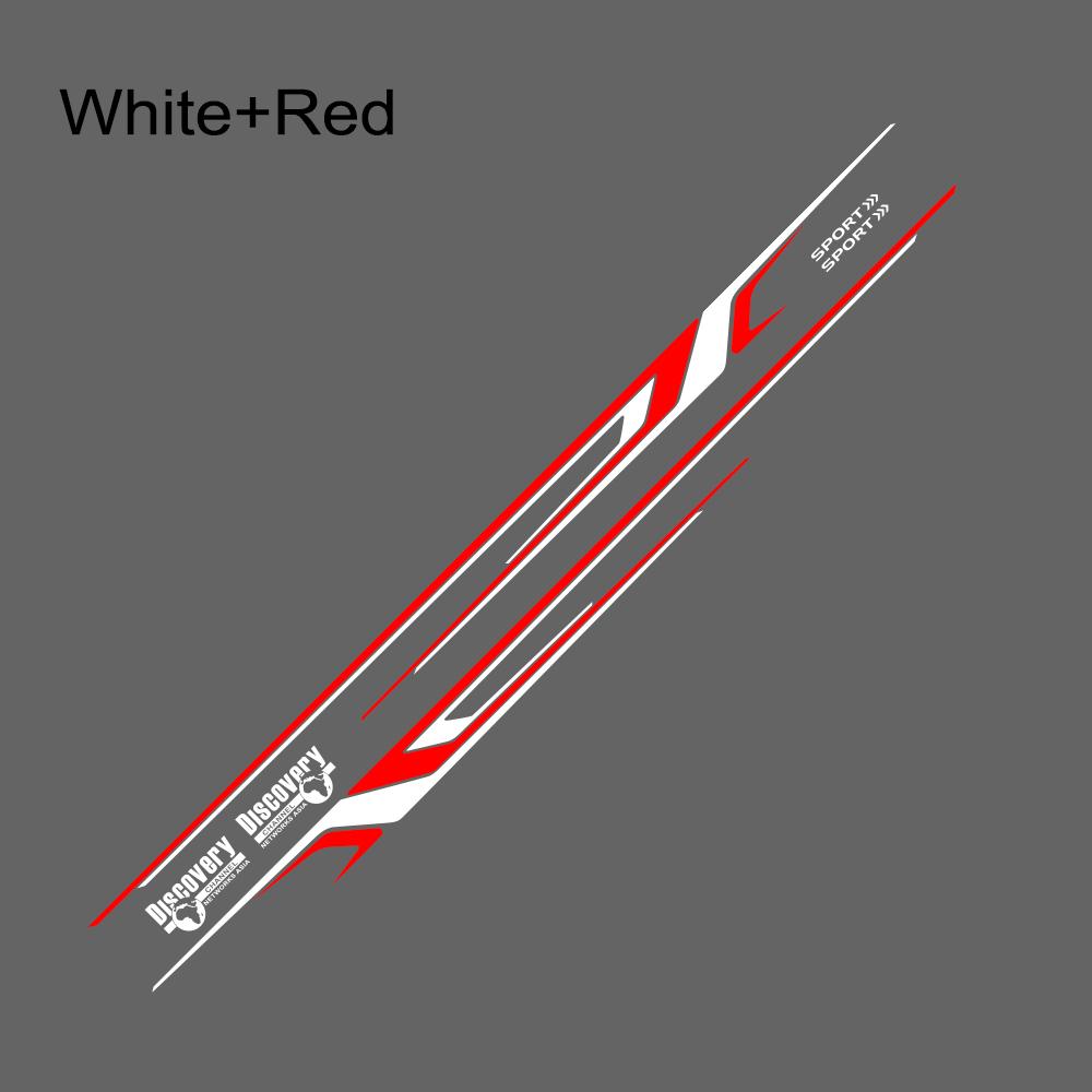 2PCS Sport Car Door Waist Lines Stripes Vinyl Decal For Toyota Prado Land Cruiser Auto Body Door Side Decor Stickers Accessories