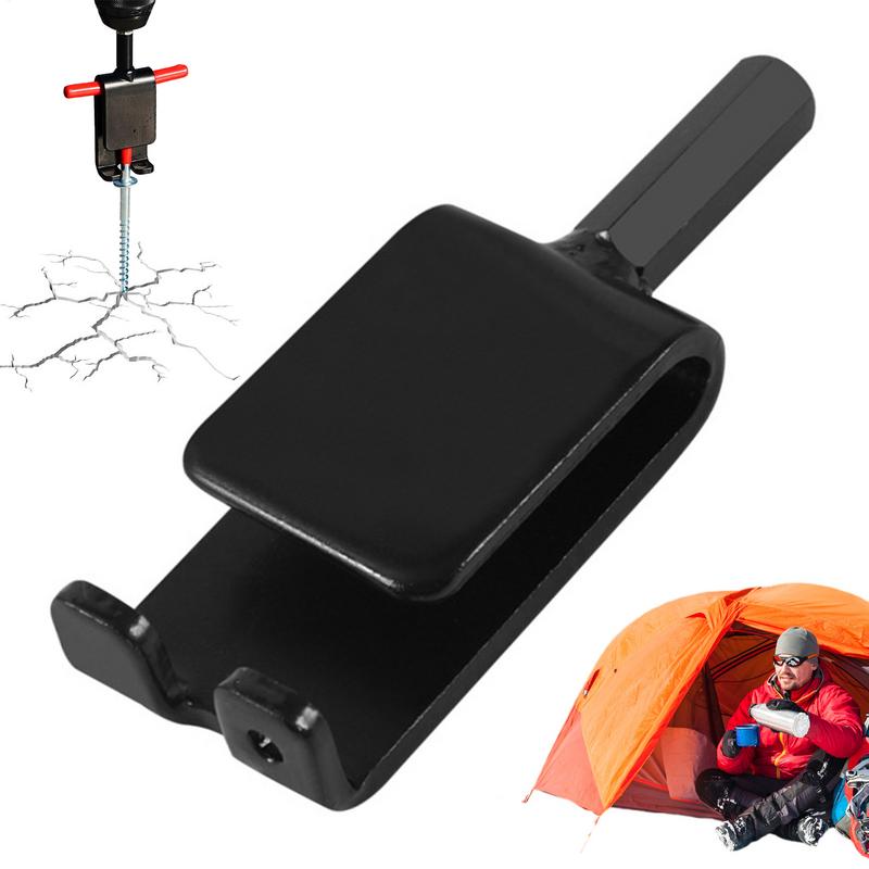 Eisaufsatzwerkzeug Eisangelgerät Sicher Schnell Und Einfach Robustes Eisangelgerät Bohraufsatz Für Eisangel-Enthusiasten