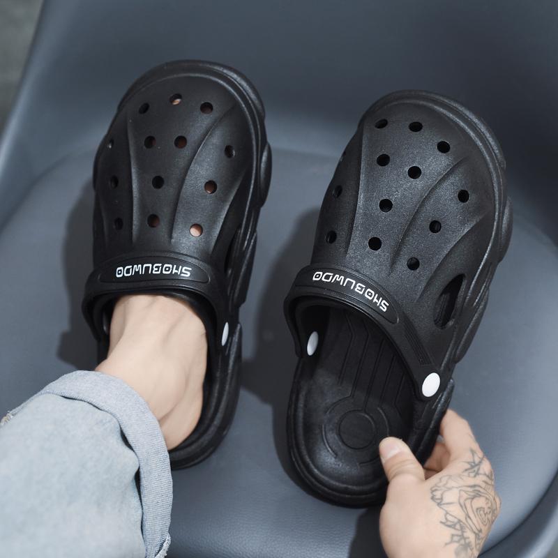 Fashion Hot Style Couple''s Slippers Mens Non-Slip Indoor Home Light Slipper Beach Shoes Men's Outdoor Waterproof Popularit Garden Shoe