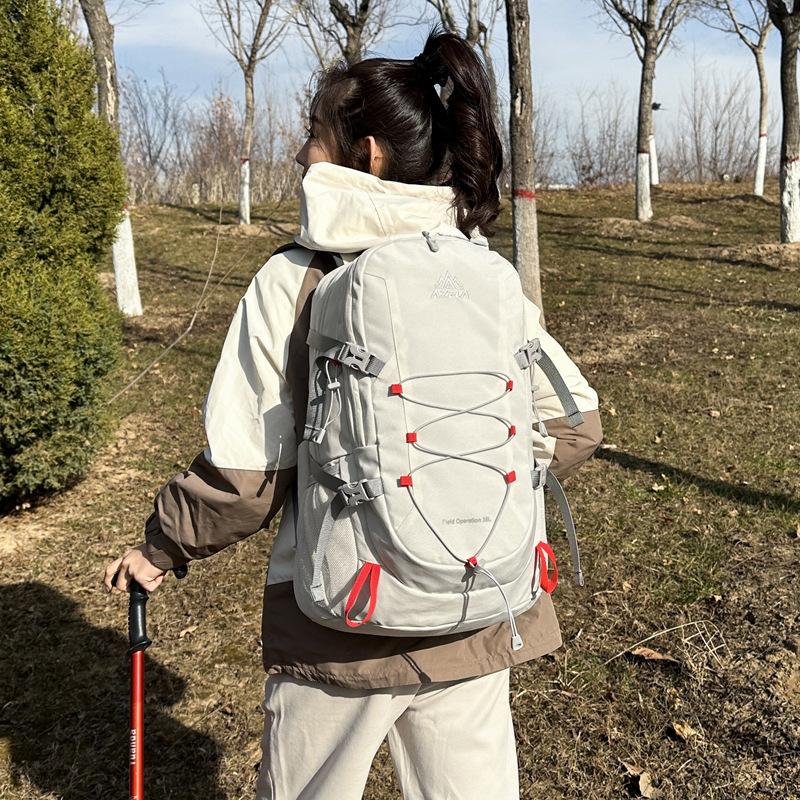 Outdoor Portable Backpack, Large Capacity, Foldable Bag, Ultra-light Travel and Hiking Backpack