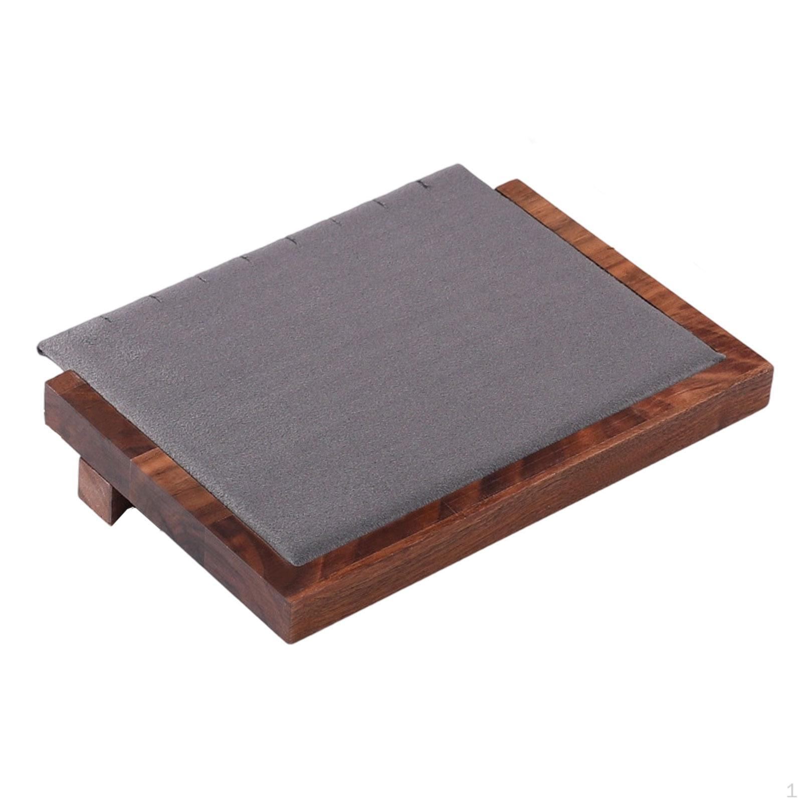 

Подставка для украшений для ожерелий, портативный органайзер, для использования на столешнице серый