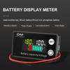 DM 6133A LCD Battery Capacity Indicator Temperature Alarm DC 8V-100V Lead Acid Lithium LiFePO4 Voltmeter Voltage Gauge 12V 24V