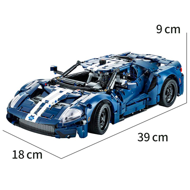 

Технические Forded GT Speed Sports Car Building Blocks Set Model Racing Vehicle Assemble Toys Bricks for Kids Adult Gifts no original box