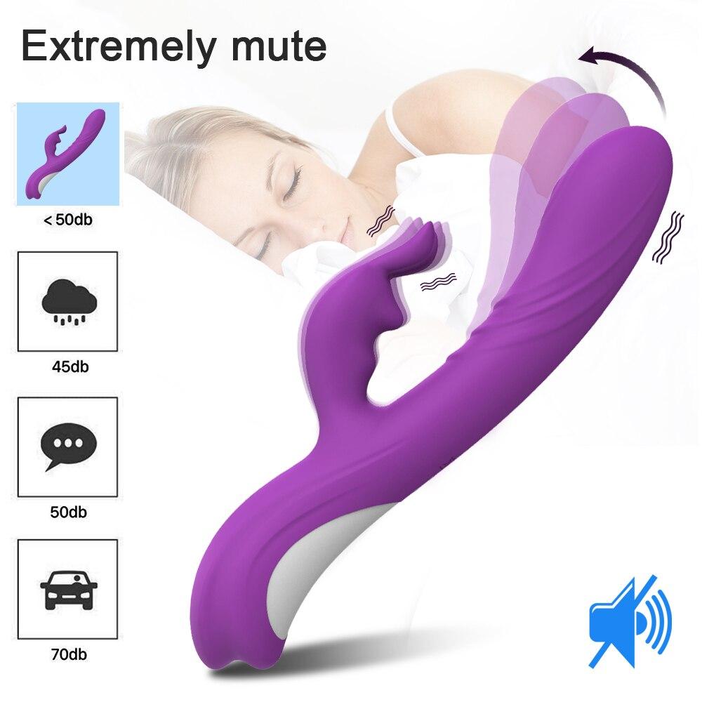 2022 dimenando il coniglio vibratore mimico dito per le donne clitoride potente stimolatore del punto G silenzioso giocattoli del sesso femminile per adulti 18