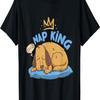 Dog Napping Shirt for Nap Lover Nappers Lazy People Nap King T-Shirt