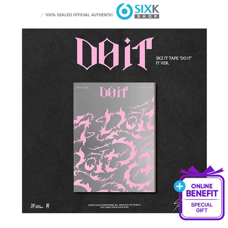 [Forhåndsbestilling]Stray Kids-SKZ IT TAPE[DO IT] IT VER.(Online fordel)(Valgmedlemmer)