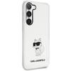 Etui do Samsung Galaxy S23 Karl Lagerfeld Ikonik Choupette Przezroczyste