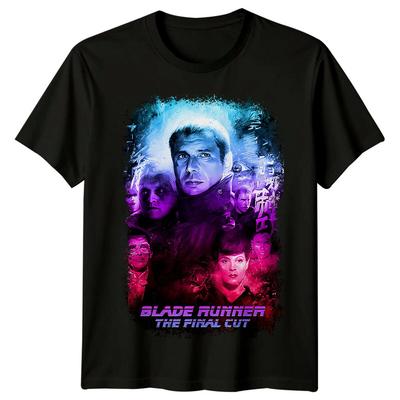 Klingenläufer (1982) Vom Filmposter inspiriertes T-Shirt Retro 80er Jahre T-Shirt Unisex