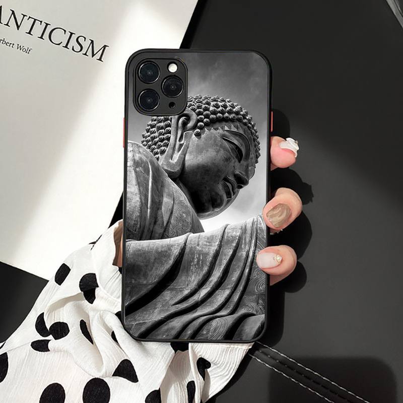 Retro Galactic Gautama Buddha Budha Phone Case for iPhone 11 12 13 Mini Pro XS MAX 8 7 6 6S Plus X 5S SE 2020 XR Case