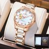 ORKINA Women Mechanical Watches Ladies Top Brand Luxury Female Wristwatch Ceramics Band Clock Gift For Wife Girl Zegarek Damski
