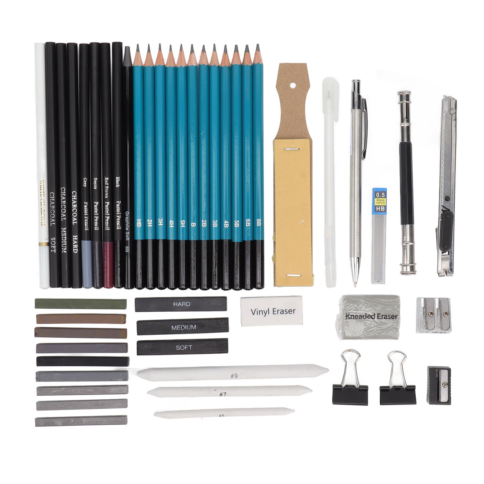 

50 шт. набор для эскизов экологически чистые нетоксичные высокогладкие устойчивые к разрывам принадлежности для эскизов