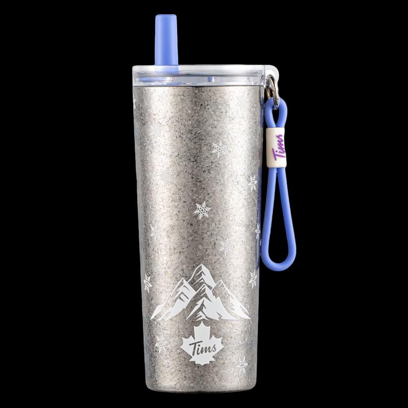 

THERMOS Tim Hortons Ice Age Titanium Insulated Tumbler 600ml