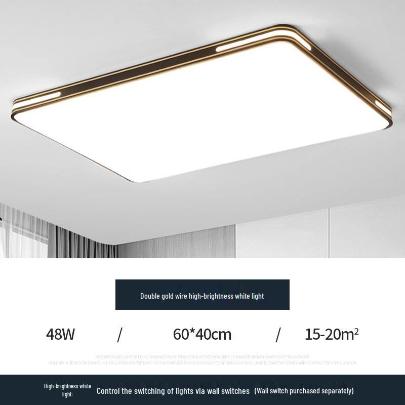 2025 Modern LED Ceiling Light: Super Bright for Living Room, Bedroom, or Restaurant