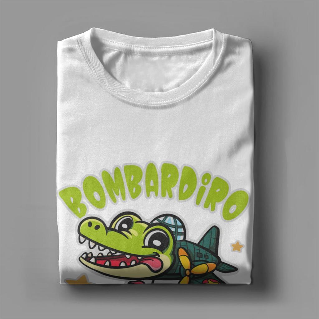 Vintage T-Shirt Sommer Halloween Italienischer Hirnfraß Mode T-Shirts Reines Baumwoll-T-Shirt Y2K Basic Custom Kurzarm-Oberteil T-Shirts