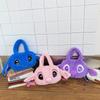 Sanrio Stitch Plush Cartoon Handbag: Cute, Versatile Children's Crossbody Coin Purse.