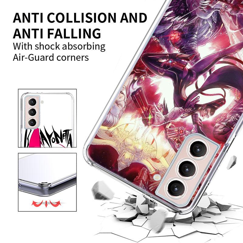 Bayonetta Phone Case for Samsung A16 A17 A26 A36 A56 A57 A55 A54 A37 A15 A25 A35 A14 A24 A34 Galaxy Note 20 10 A07 A06 A04S A05S