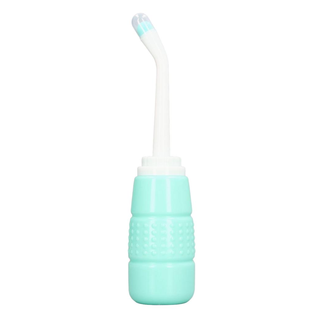 350ml Capacity Handheld Bidet Bottle Soft Squeeze Angled Nozzle Sprayer Cleaner for Outdoor Travel