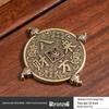 Fisherman Fishing Line Incense Holder: Indoor Tea Ceremony Ornament, Alloy Incense Burner Base.