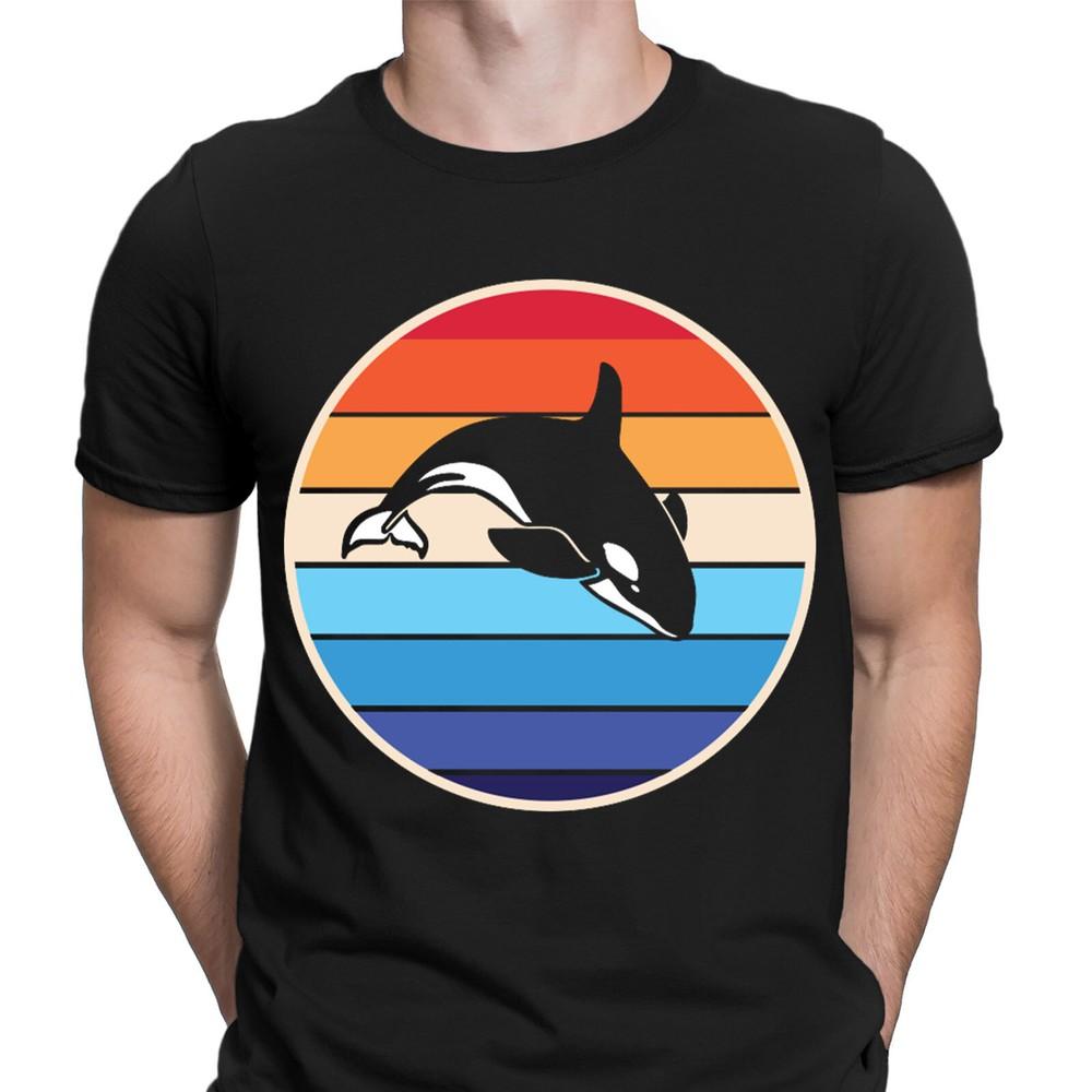 Orca Killer Whale Cute Animal Ocean Lovers Gift Novelty Mens TShirts Top NED L