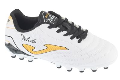 Toledo Jr 25 TOJW AG, for Boy White Football Cleats