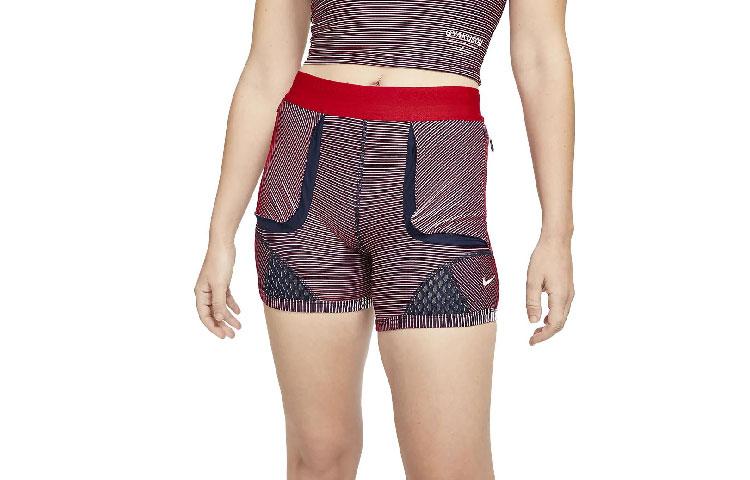 Nike Casual Shorts Women s Red Moderate CU1583-498 L