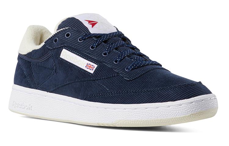Reebok Unisex Club C 85 Corduroy Sneakers Blue DV7235
