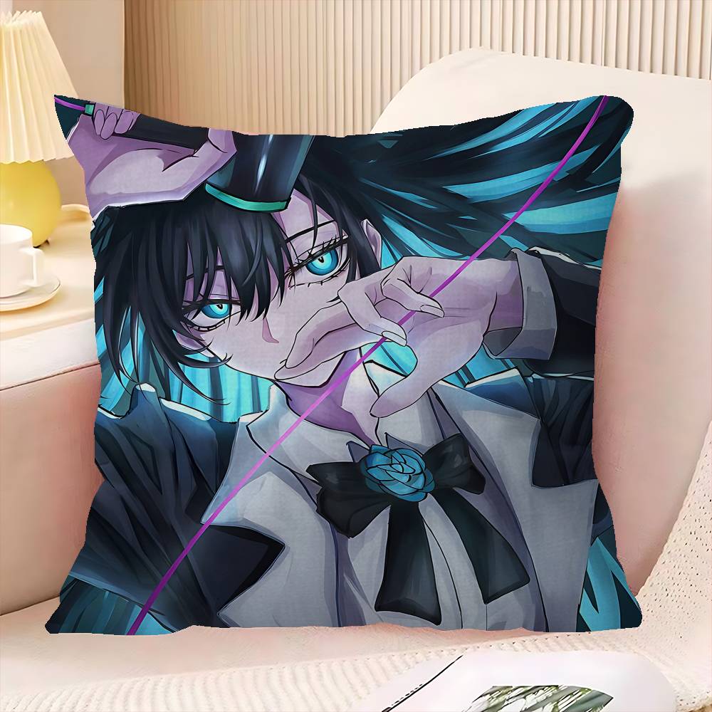 Ado Kyogen X Uta Anmie Pillow Cushion Cover Pillowcase Living Room Sofa Home Decor Customized