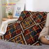 Coperte Morbide in Flanella 3D, Ultime, Stile Nordico, Turco, Boemo, Celtico, Plaid Coperta Confortevole per Picnic, Letti, Divano, Casa, Camera da Letto
