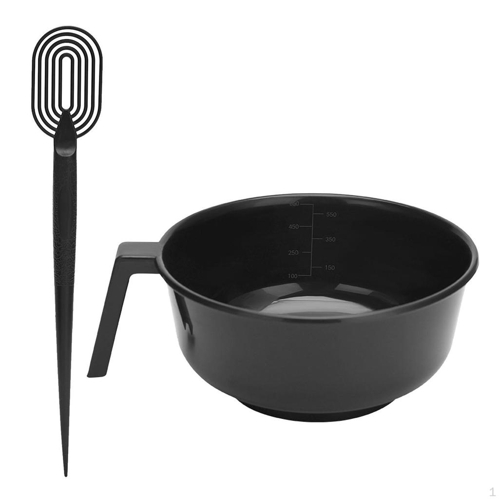 2x Haarmischschüssel-Set, Salon-Färbewerkzeuge, Haarfarbenmischer, Haarfärben Bleichen
