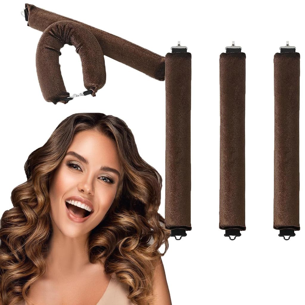 4/3/1PCS Hair Accessories Heatless Curls Beauty Women Curly Products Hair Curler Rubber Curling Sleep Hairdresser Tools Hair Foam Rollers
