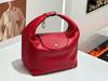 Women's 2025 Genuine Leather Dumpling Bag - Fashionable Versatile Tote with High-End Design and Large Capacity