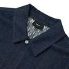 MLB Denim Jackets Men's Blue Lapel Moderate Straight Fit 3adrm0524-50NYD