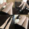 Hollowout Pantyhose Women Fishnet Mesh Floral Lace Jacquard Tights Stockings Stockings Club Party Hosiery Lingerie