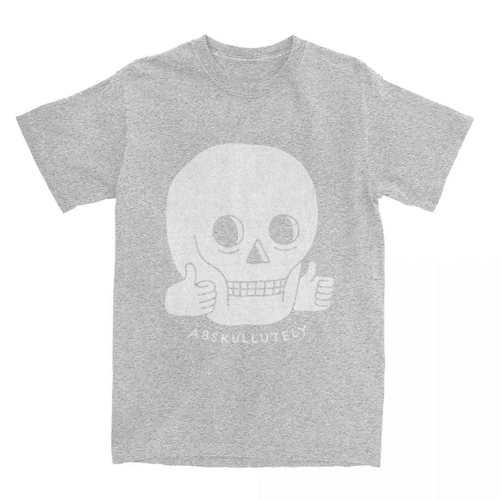 Funny Skull Shirt Apparel Men Women's Cotton Funny Spooky Skeleton Bones Tees Short Sleeve Tops Gift Idea