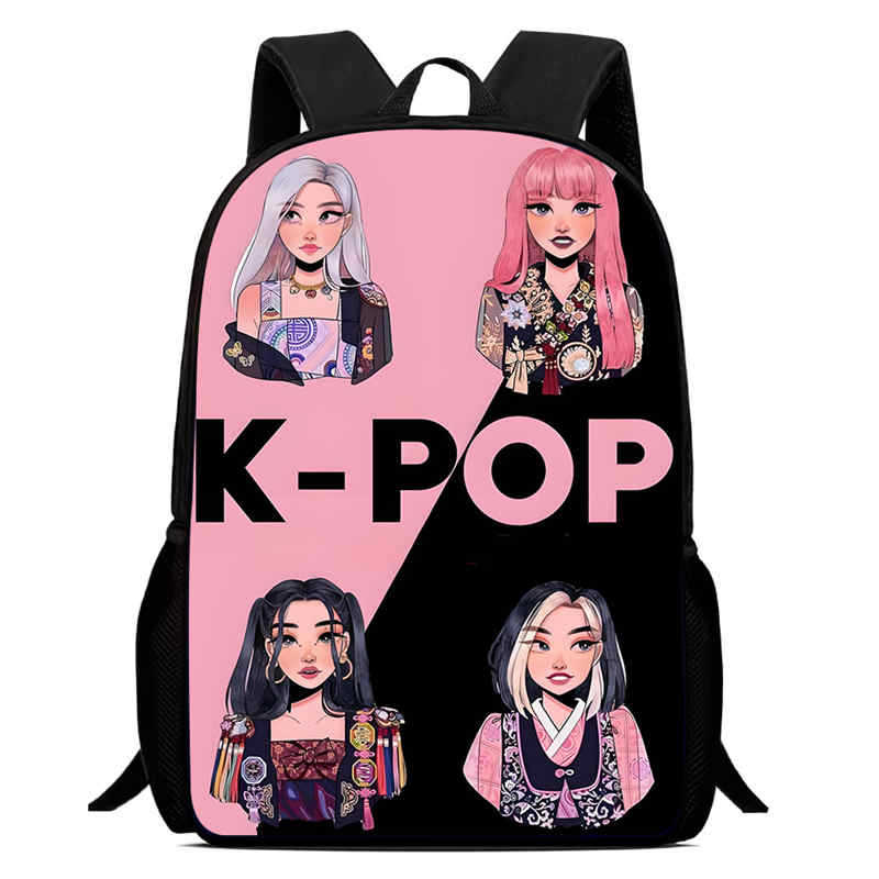 Kpop Witch Hunter Group Schoolbag High Definition Printing Casual Cross Border Light Backpack One Piece Hair