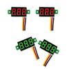 10Pieces Voltage Tester Mini Digital DC Voltmeter with 0.28 Inch LED Display Display Voltage Tester Meter DC 0-100V