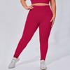 High Waist Plus Size Yoga Pants Women Tummy Control Butt Lift Tight Leggings Breathable Running Gym Workout