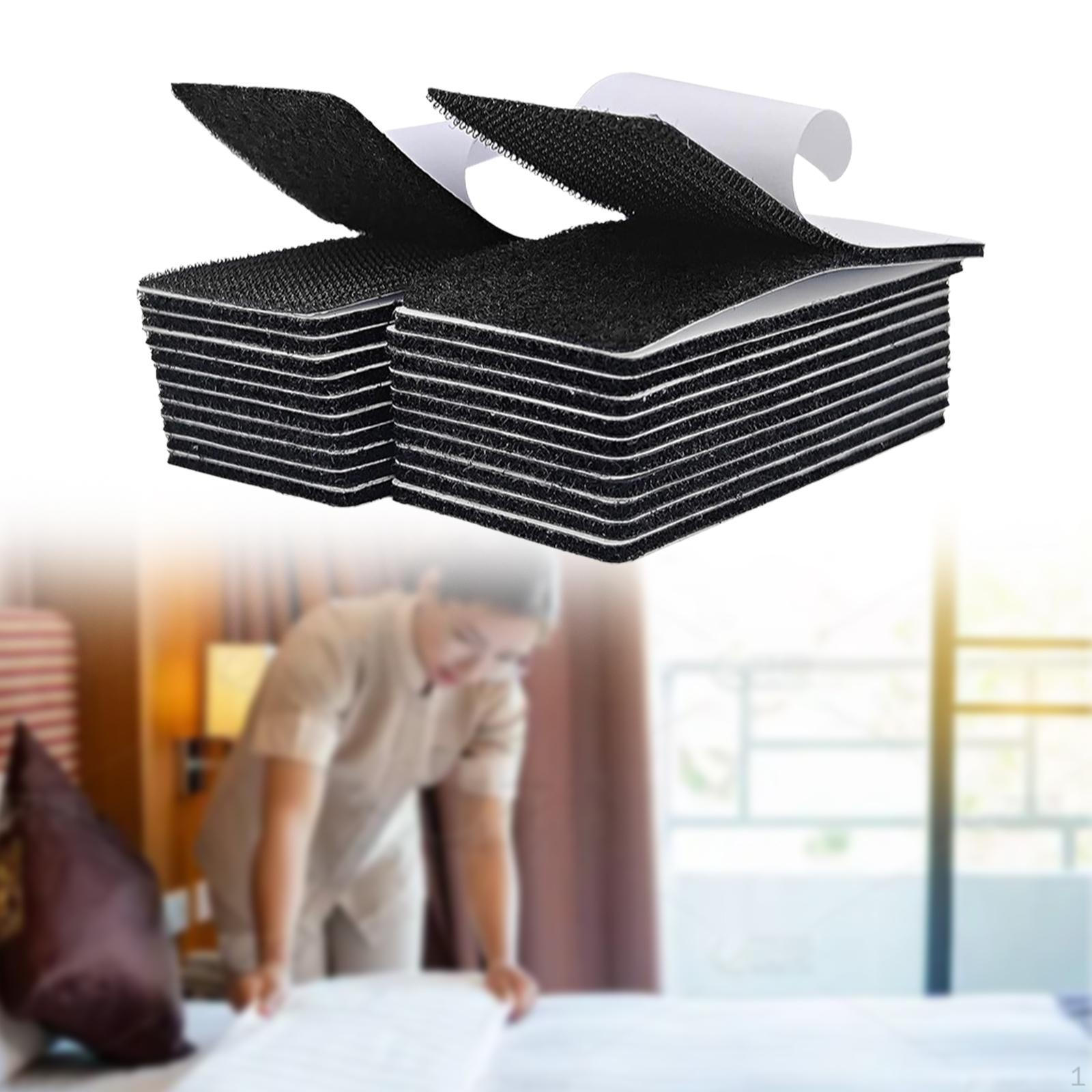 

Лента-липучка с липучкой, простая в использовании, многоцелевая, для офиса, в помещении 4cmx6cm_Rectangular 22pcs