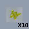 MOC Building Block Liquid Blood  Pool Milk Ice Cube Snowflakes Flame Candles Fire Campfire Accessories DIY Toy Model Bricks A041