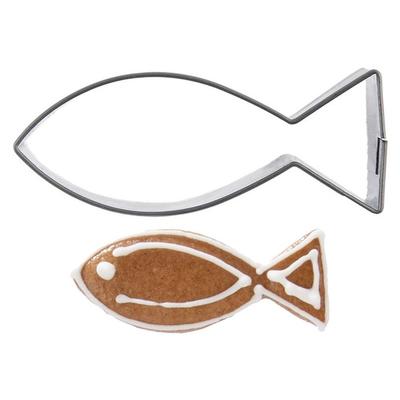 Steel Fish Cookie Cutter 9 Cm