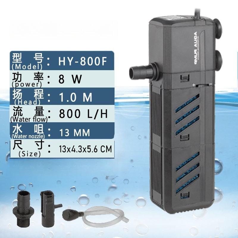 Submersible Water Pump Wave Maker Strong Oxygenation Aquarium Filter Pump Noiseless Fish Tanks Accessories Pet Products