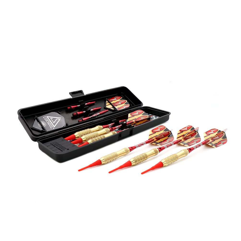 

CUESOUL 14g soft tip dart barrel 12g set, (CSTR-05P)